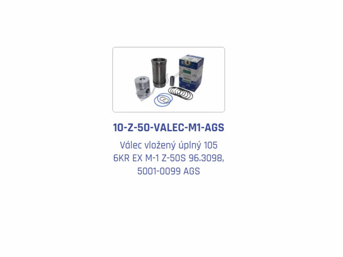Cylinder liner kit UR I