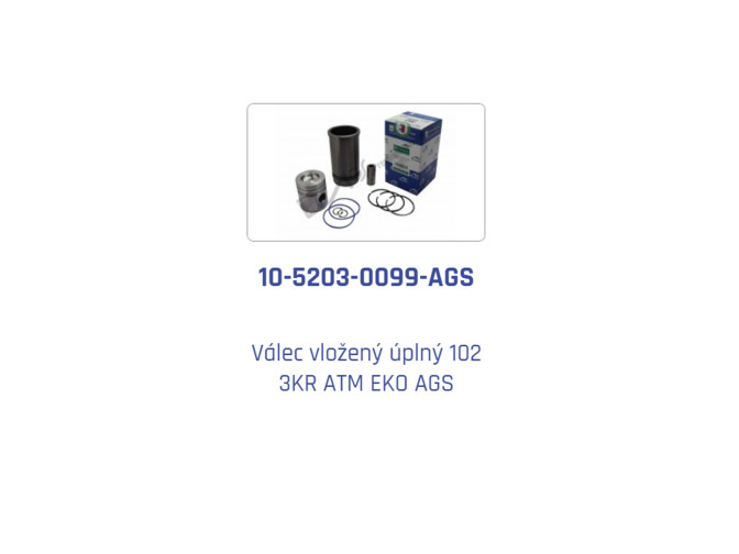 Cylinder liner kit UR I