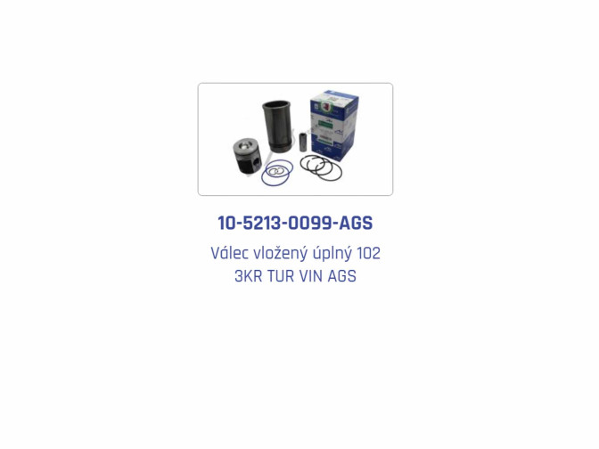 Cylinder liner kit UR I