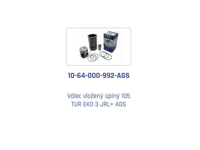Cylinder liner kit UR I