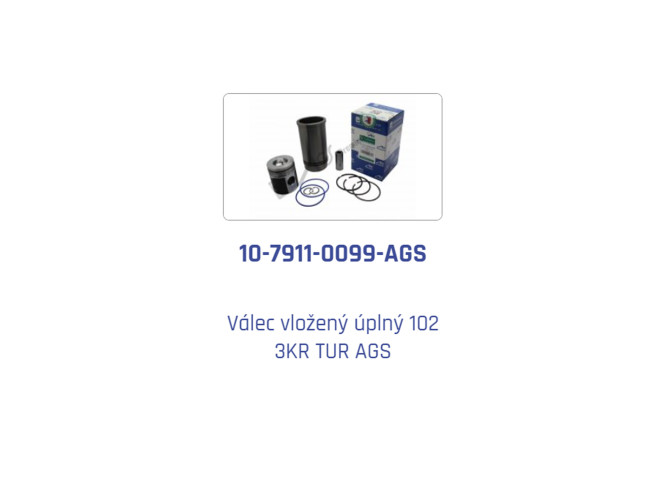 Cylinder liner kit UR I